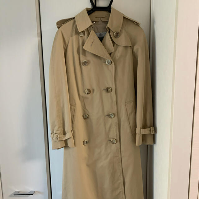 レアモデル Aquascutum コットン100% イギリス製トレンチコート