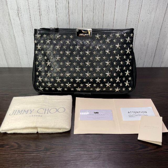 JIMMY CHOO / ジミーチュウ ポーチ クラッチバックスタッズ