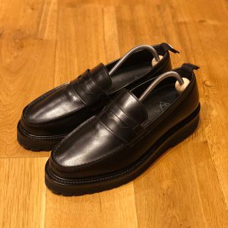 パラブーツ(Paraboot)のダブルエイチ WH ローファー 革靴 干場 25cm プレーントゥ(ドレス/ビジネス)