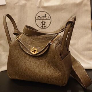 エルメス(Hermes)のエルメス リンディミニ エトープ ゴールド金具(ショルダーバッグ)