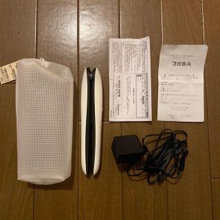 ムジルシリョウヒン(MUJI (無印良品))の無印用品　コードレスストレートヘアアイロン　最終値下げ(ヘアアイロン)