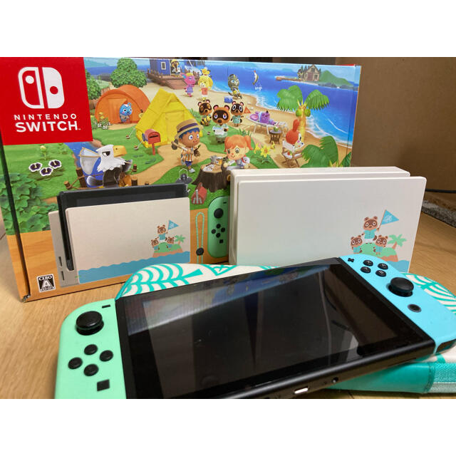 最終値下げ【超美品】Nintendo Switch あつまれどうぶつの森セット