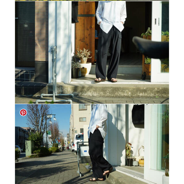 COMOLI - COMOLI ウールギャバ 6P パンツ サイズ1の通販 by odam02's