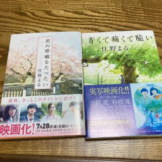 カドカワショテン(角川書店)の「青くて痛くて脆い」「君の膵臓をたべたい」2冊セット(その他)