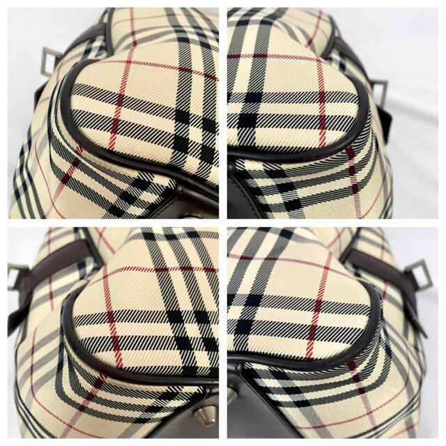 BURBERRY(バーバリー)の【美品】バーバリー ボストンバッグ 2way プレート ノバチェック キャンバス レディースのバッグ(ボストンバッグ)の商品写真