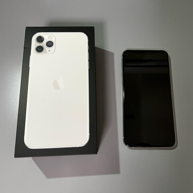 スマートフォン/携帯電話iPhone 11 Pro Max シルバー 白 256GB SIMフリー 本体