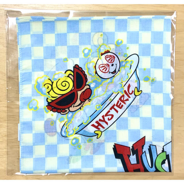 HYSTERIC MINI(ヒステリックミニ)のヒスミニ☆正規品☆新品☆バンダナ☆ハンカチ☆ランチクロス☆お弁当☆ブルー系 キッズ/ベビー/マタニティのこども用ファッション小物(その他)の商品写真