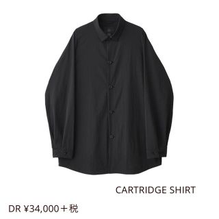 コモリ(COMOLI)の新品　TEATORA CARTRIDGE SHIRT　DOCTOROID(シャツ)