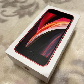 アップル(Apple)のiPhone se 2 第二世代 128GB  RED SIMフリー版(スマートフォン本体)