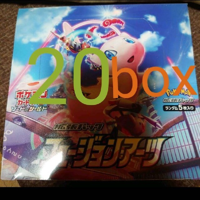 シュリンク付 ポケモンカード フュージョンアーツ 20BOX Kaitori 