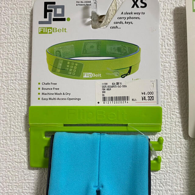 Flip(フリップ)のFlipBelt  フリップベルト　アクア　 スポーツ/アウトドアのスポーツ/アウトドア その他(その他)の商品写真