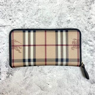 BURBERRY - 極美品✨バーバリー ノバチェック シャドーホース 長財布 ...