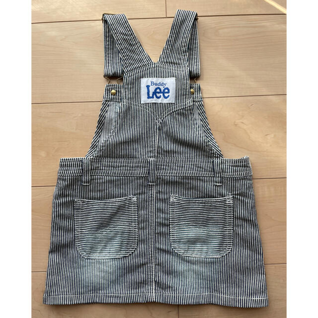 Lee(リー)のデニム ジャンパースカート サロペット Lee 100 キッズ/ベビー/マタニティのキッズ服女の子用(90cm~)(ワンピース)の商品写真