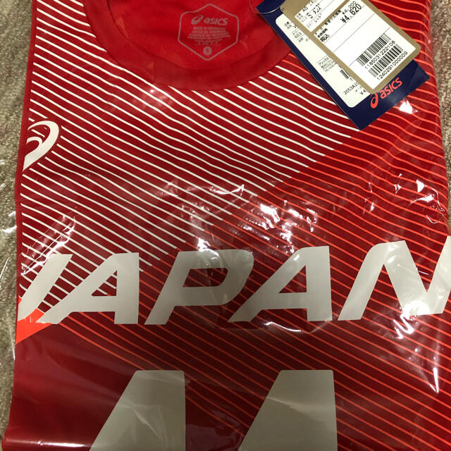 asics(アシックス)の西田有志　日本代表応援Tシャツ　S エンタメ/ホビーのタレントグッズ(スポーツ選手)の商品写真