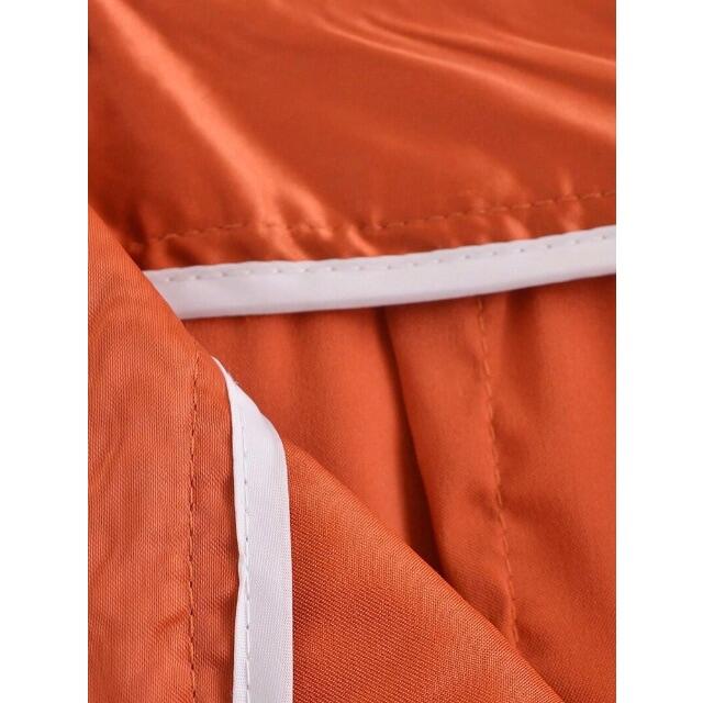 ZARA(ザラ)の🌰9月新作🌾5987◆orange オレンジ サテン風 ロングパンツ レディースのパンツ(カジュアルパンツ)の商品写真