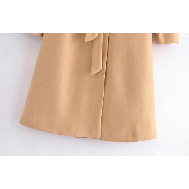 ZARA(ザラ)の🌰9月新作🌾5989◆ガウン風 ロングコート レディースのジャケット/アウター(ガウンコート)の商品写真