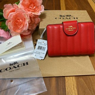 コーチ(COACH)のCOACH／キルティング二つ折り財布(財布)