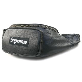 supreme Leather Waist Bag