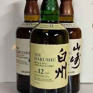 白州12年 1本&山崎ノンヴィンテージ 2本の通販 by mp's shop｜ラクマ