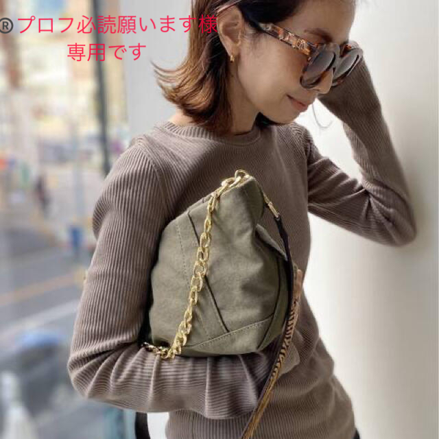 L'Appartement DEUXIEME CLASSE(アパルトモンドゥーズィエムクラス)の未使用 GOOD GRIEF Canvas Cluch Bag レディースのバッグ(クラッチバッグ)の商品写真