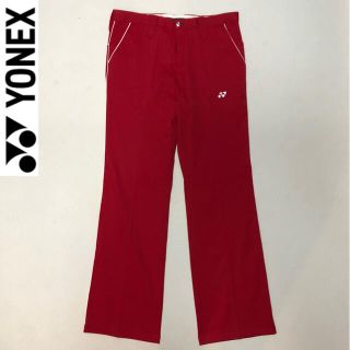 ヨネックス(YONEX)のヨネックス◆ゴルフ ストレッチ パンツ◆レッド サイズ79(ウエア)