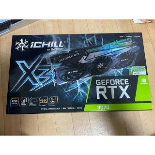 【使用頻度少・非LHR】inno3D Geforce RTX3070(PCパーツ)