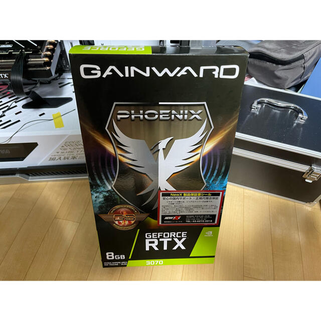 【使用頻度少・非LHR】Gainward  Geforce RTX3070PC/タブレット