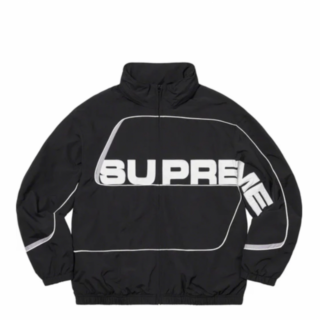 supreme paneled track jacket