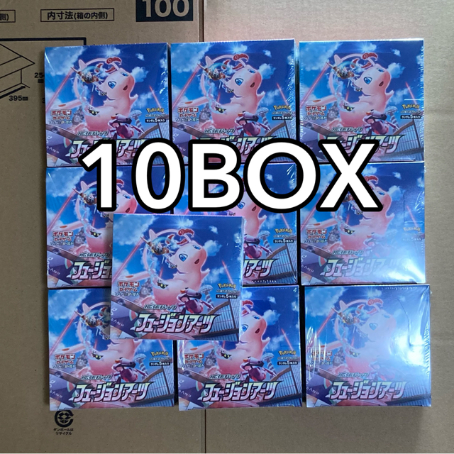 Box/デッキ/パックフュージョンアーツ 10BOX シュリンク付き