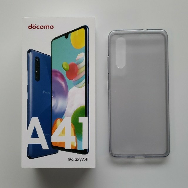 SAMSUNG(サムスン)のGalaxy A41付属 純正クリアケース スマホ/家電/カメラのスマホアクセサリー(Androidケース)の商品写真