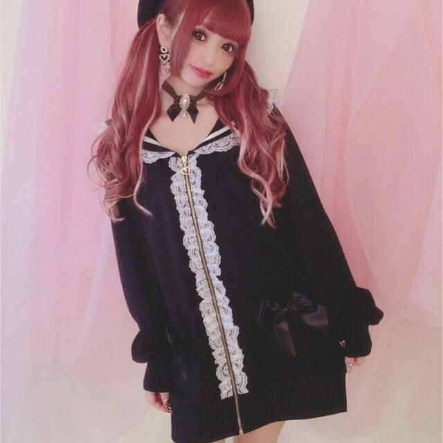MA*RS - プリメロ🎀marsセーラーパーカー🎀ブラックの通販 by +*めろ