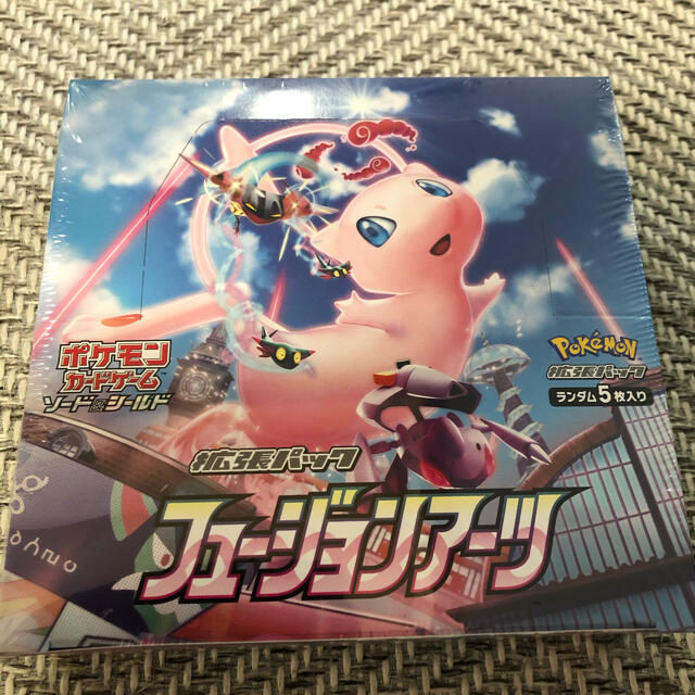 ポケモンカード フュージョンアーツ拡張パック 1BOX シュリンク付き