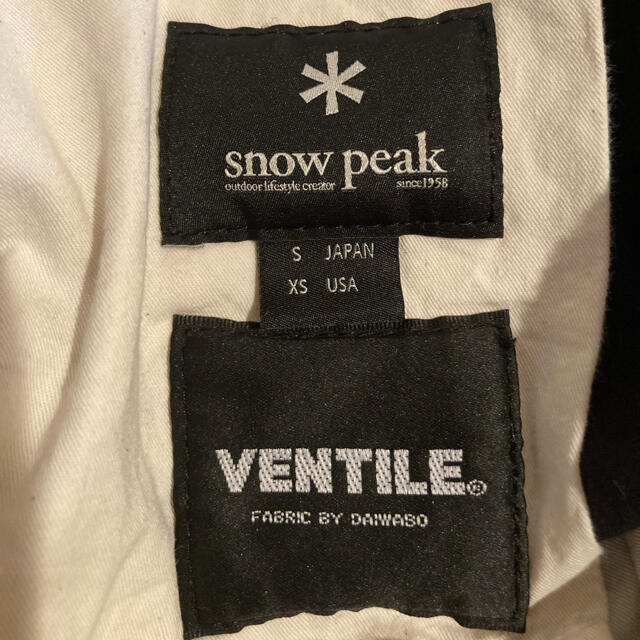 Snow Peak(スノーピーク)のsnow peak VENTILE スノーピーク コットンパンツ  メンズのパンツ(ワークパンツ/カーゴパンツ)の商品写真