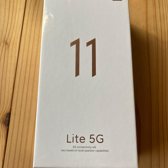 新品未開封 Xiaomi Mi11 Lite 5G ミントグリーン SIMフリースマートフォン/携帯電話