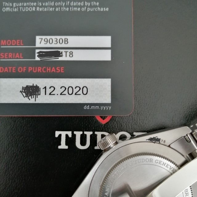 Tudor(チュードル)のT.K.C様専用 TUDOR 79030B Black Bay 58 ブルー  メンズの時計(腕時計(アナログ))の商品写真