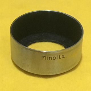 コニカミノルタ(KONICA MINOLTA)のMINOLTA ビンテージ  千代田光学 純正オールドフード(レンズ(単焦点))