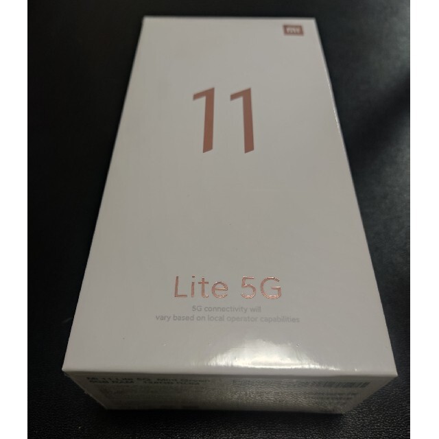 ANDROID(アンドロイド)のMi 11 Lite 5G Mint Green 6Gb/128Gb  スマホ/家電/カメラのスマートフォン/携帯電話(スマートフォン本体)の商品写真