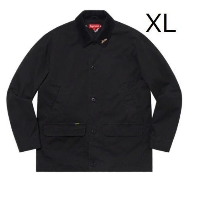 メンズSupreme 21ss Barn Coat バーンコート　黒　XL