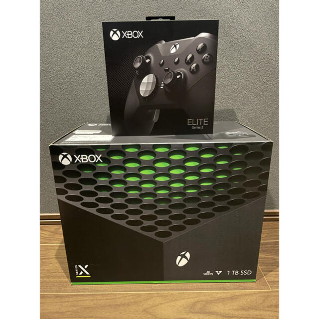 Xbox(エックスボックス)のxbox series X xbox elite ワイヤレス　コントローラー2  エンタメ/ホビーのゲームソフト/ゲーム機本体(家庭用ゲーム機本体)の商品写真