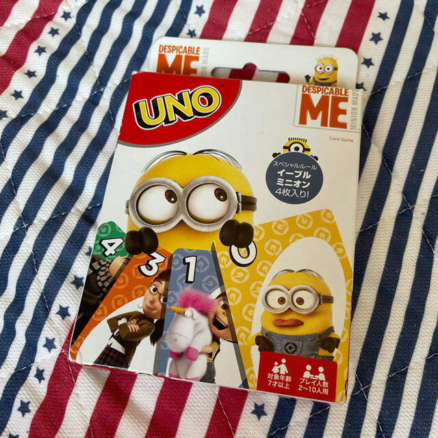 UNO ミニオン エンタメ/ホビーのテーブルゲーム/ホビー(トランプ/UNO)の商品写真