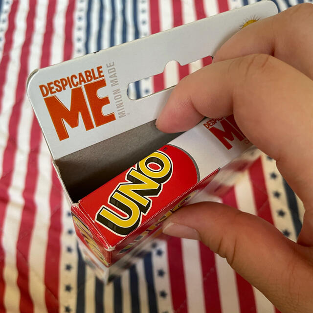 UNO ミニオン エンタメ/ホビーのテーブルゲーム/ホビー(トランプ/UNO)の商品写真