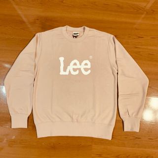 リー(Lee)のLee リー ロゴプリント スウェット  ベージュ M(スウェット)