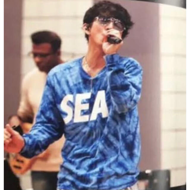 SEA(シー)のキムタク着　wind and sea ロンT 木村拓哉　野口強　XXX メンズのトップス(Tシャツ/カットソー(七分/長袖))の商品写真