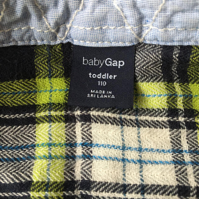 babyGAP(ベビーギャップ)のbabyGAPチェックシャツ／ユニクロヒートテック110 キッズ/ベビー/マタニティのキッズ服男の子用(90cm~)(Tシャツ/カットソー)の商品写真