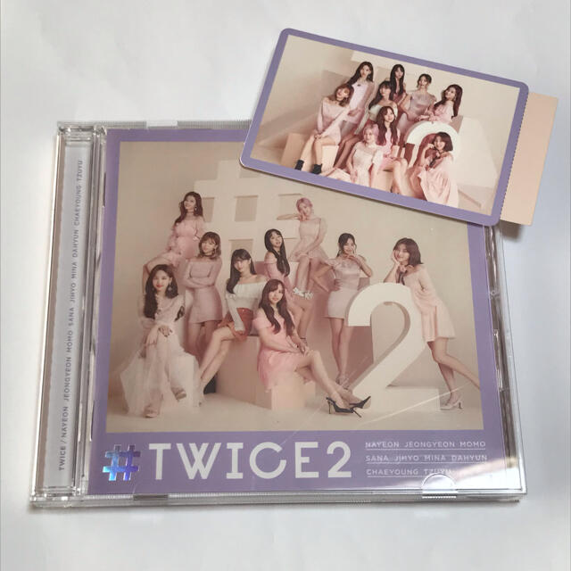 Waste(twice)(ウェストトゥワイス)のTWICE #TWICE 2 エンタメ/ホビーのCD(K-POP/アジア)の商品写真