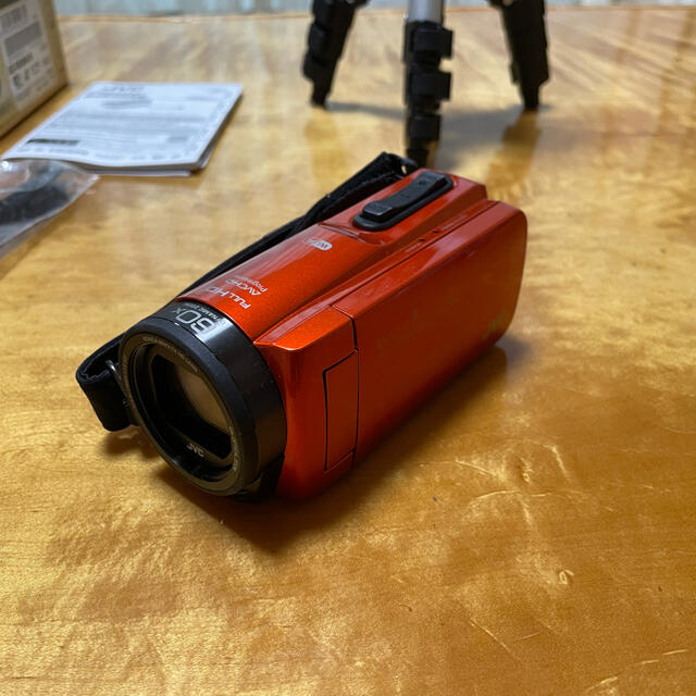 JVC ビデオカメラ 防水 防塵 64GB内蔵メモリー GZ-RX680-D