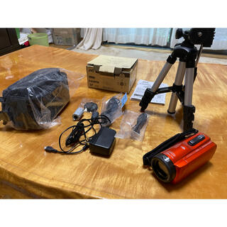 JVC ビデオカメラ 防水 防塵 64GB内蔵メモリー GZ-RX680-D(ビデオカメラ)