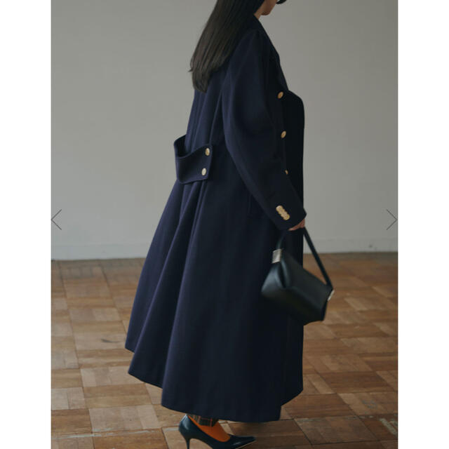 Ameri VINTAGE(アメリヴィンテージ)のアメリヴィンテージ  CHARME FLARE LONG COAT レディースのジャケット/アウター(ロングコート)の商品写真