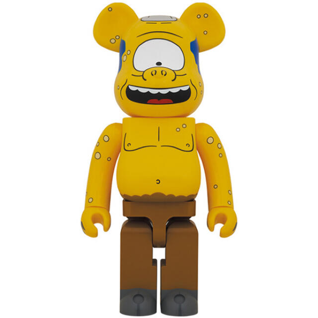 MEDICOM TOY(メディコムトイ)のBearbrick CYCLOPS WIGGUM 1000％ エンタメ/ホビーのおもちゃ/ぬいぐるみ(キャラクターグッズ)の商品写真