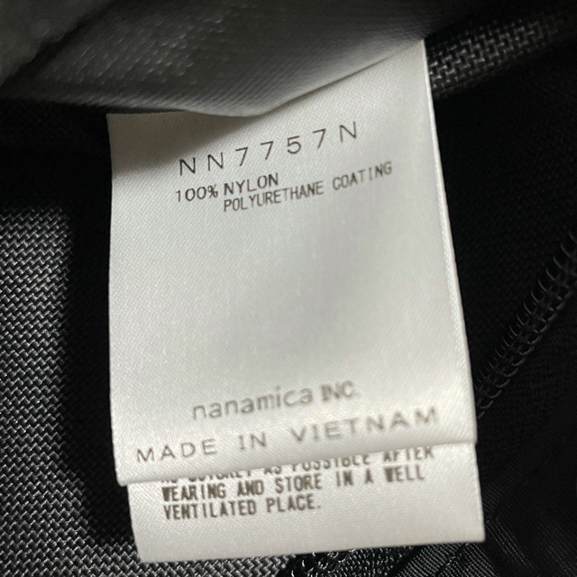 THE NORTH FACE(ザノースフェイス)の[ザノースフェイスパープルレーベル] NN7757N ブラック メンズのバッグ(ショルダーバッグ)の商品写真